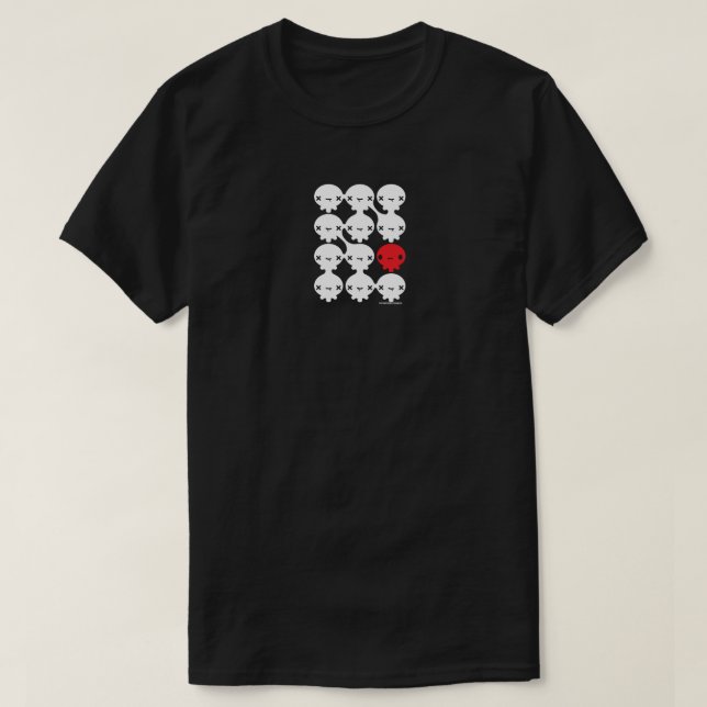 Får- och vargskjorta t shirt (Design framsida)
