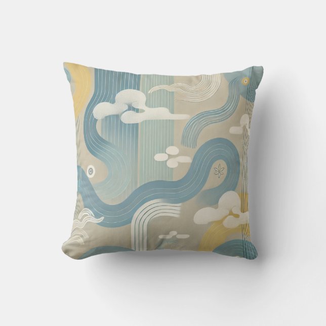 Far Östra Duvet Design Kudde (Framsida)
