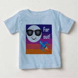 Far Out Design - Baby Fin Jersey T-shirt