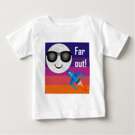 Far Out Design - Baby Fin Jersey T-Shirt