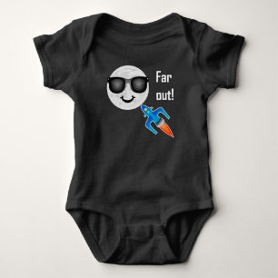 Far Out Design - Baby Jersey Bodydräkt T Shirt