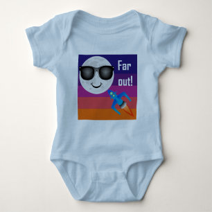 Far Out Design - Baby Jersey Bodykostym T Shirt