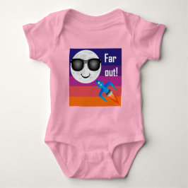 Far Out Design - Baby Jersey Kroppsströja T Shirt