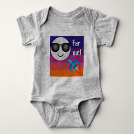 Far Out Design - Baby Jersey Kroppsströja T Shirt