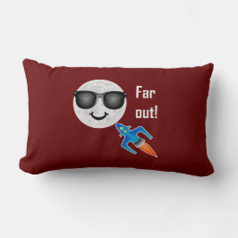 Far Out Design - Ländryggskudde 33 cm x 53 cm Lumbarkudde