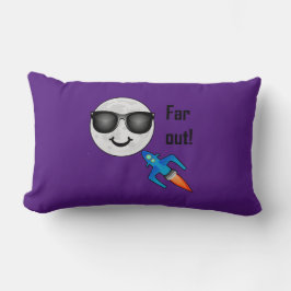 Far Out design - Ländryggskudde 33 cm x 53 cm Lumbarkudde