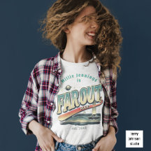 Far Out Man Retro 60's Slogan Personlig