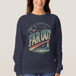 Far Out Man Retro 60's Slogan Personlig T Shirt