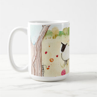 Får på ängen kaffemugg