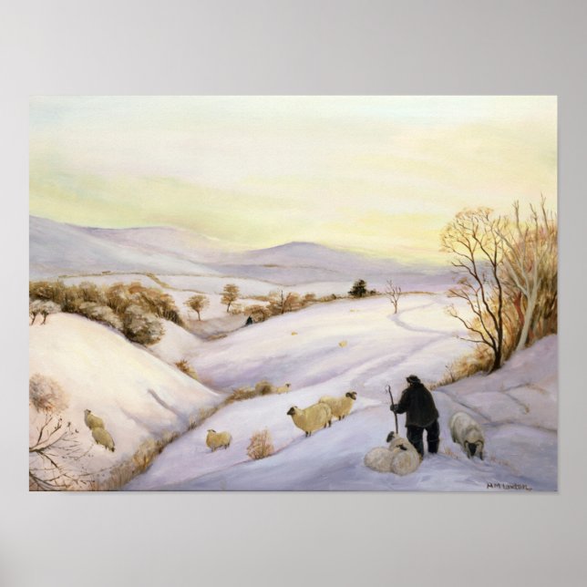 Får på åsen poster (Framsidan)