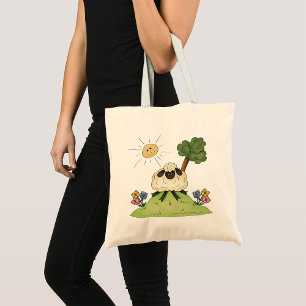 Får på en Backe-totebag Tygkasse