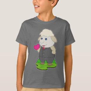 Får Pälsdräkt Bröllop T Shirt