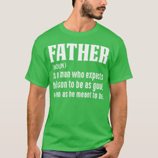 Far Pappa Gift Funny Fars dag Pappa-familjen T Shirt