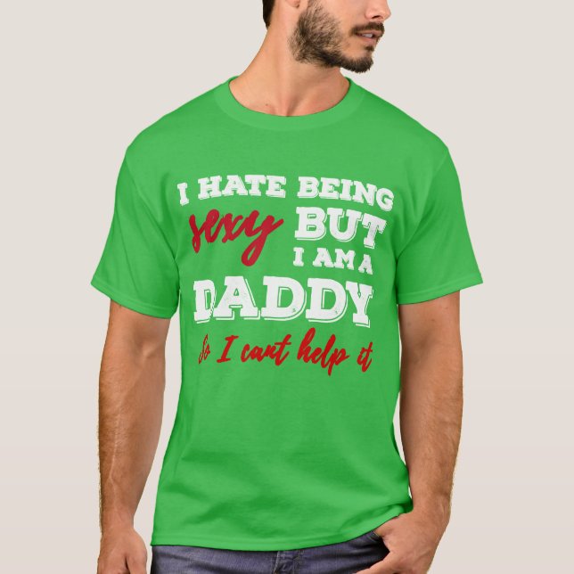 far pappa pappa fars dag-presentificka t shirt (Framsida)