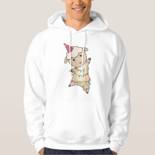 Får Pentant Garland Party Får Svetta djur Hoodie