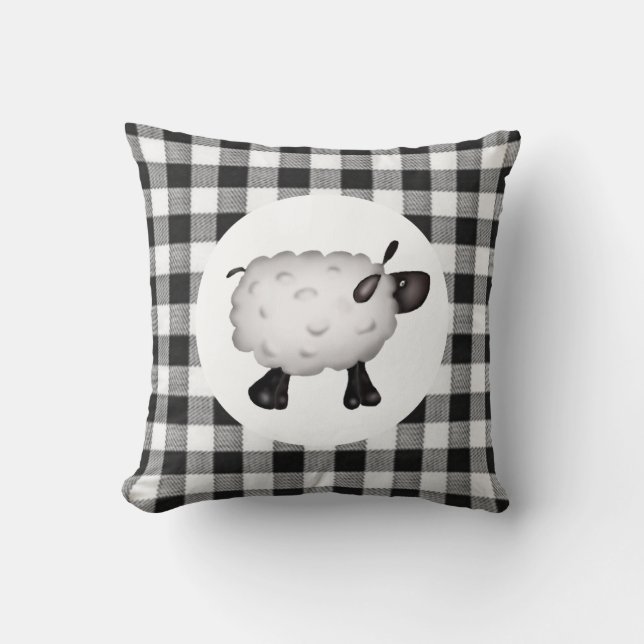Får Pillow Kudde (Framsida)