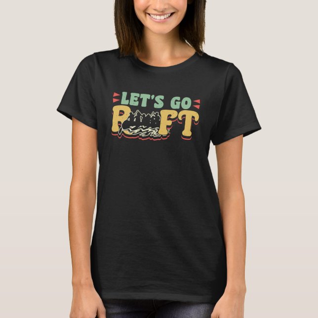 Får rå upp floden Rafter 2 T Shirt (Framsida)