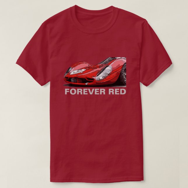 FÅR RED TEE SHIRT (Design framsida)
