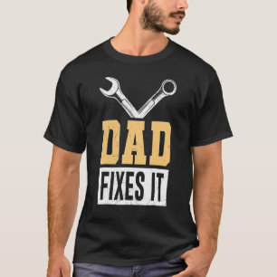 Far reparerar skevningens hobbyist Pappa gör det T Shirt