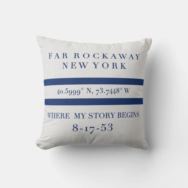 Far Rockaway Pillow Kudde (Framsida)