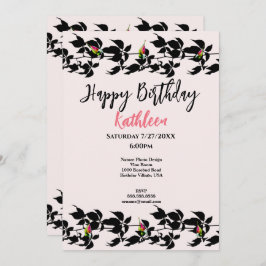 FÅR-ROSENKNOPPEN PHOTO GRATTIS PÅ FÖDELSEDAGEN-GRE INBJUDNINGAR