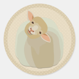 Får Runt Klistermärke