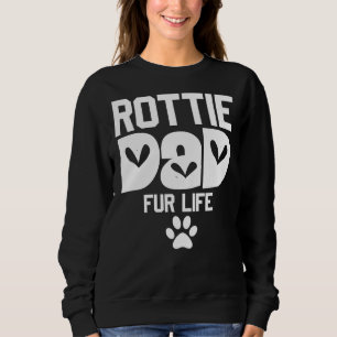 Far S Day Rottie Mamma Päls Life Rottweiler Pappa T Shirt