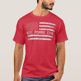 Far säger best poppie någonsin med USA:s amerikans T Shirt