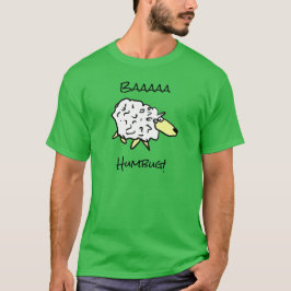 Får Says Baaaa Humbug - jul T Shirt