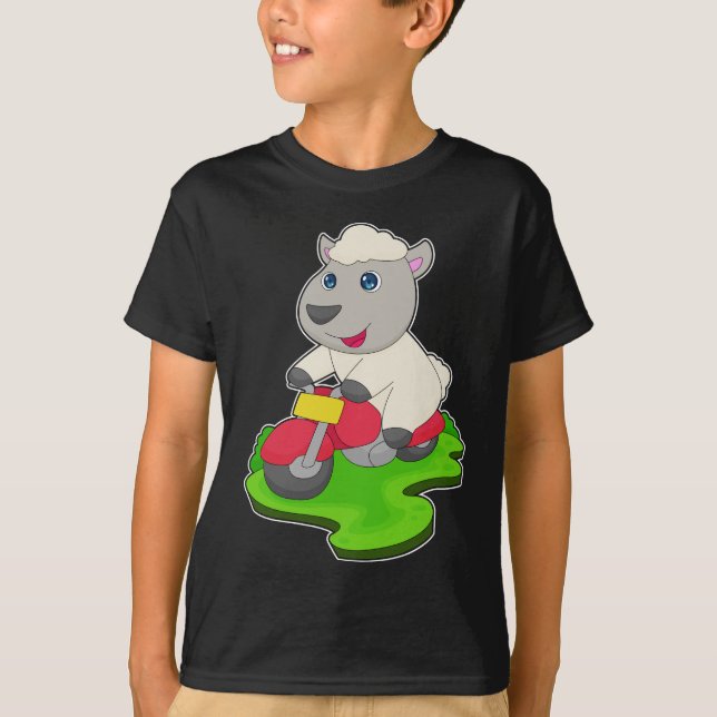 Får Scooter T Shirt (Framsida)