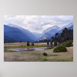 Får sjö, Rocky Mountain National Park, Colorado Poster