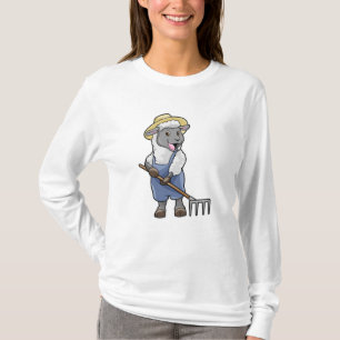 Får som odlare med kummel och fett t shirt