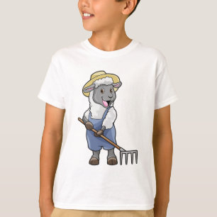 Får som odlare med kummel och fett t shirt