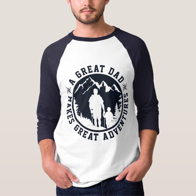 Far & Son Äventyr | FARS DAG | Tunga T Shirt (Framsida)