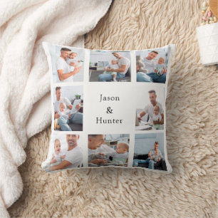 Far son Dotter baby barnfoto namn Kudde