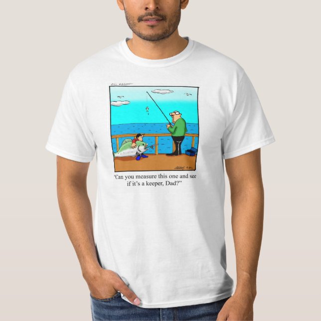 Far&son Fishing Humor Tee Shirt Gift (Framsida)