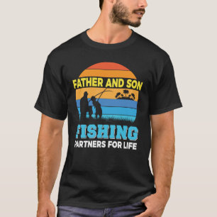 Far Son, fiskepartner Fiskare Fisher Pappa T Shirt