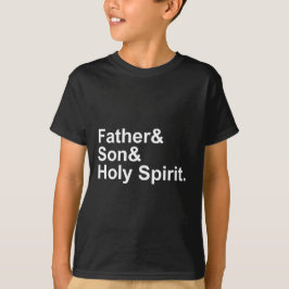 Far Son Heliga Spirit | Heliga Trinity God Tee Shirt