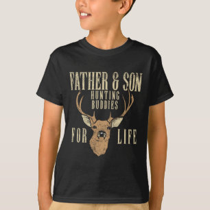 Far Son Hunting Buddies Matching Hunter Pappa Mana T Shirt