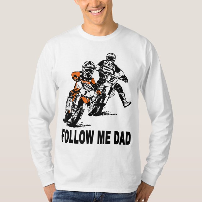 Far & Son Motocross Dirt Bike Kids MX T Shirt (Framsida)
