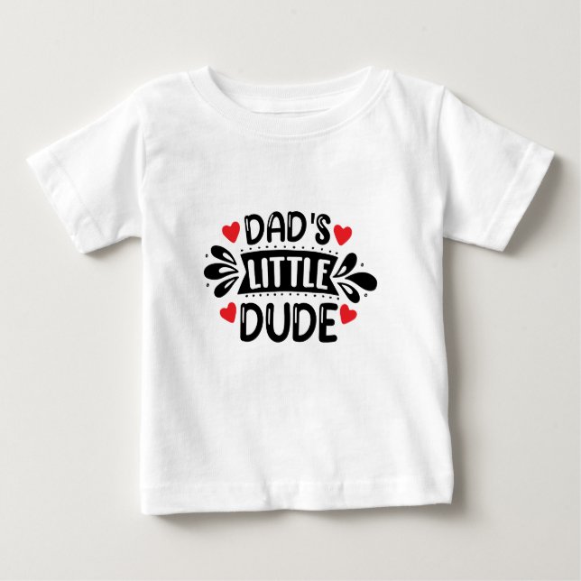 Far Son Pappa, Pappa Little Boy T Shirt (Framsida)