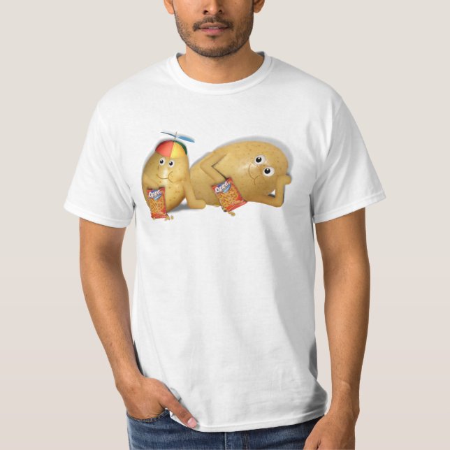 Far & Son Spuds T-shirt (Framsida)
