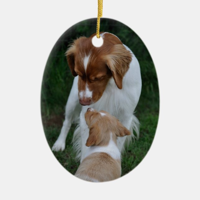 Far- & SonBrittany prydnad Julgransprydnad Keramik (Framsidan)