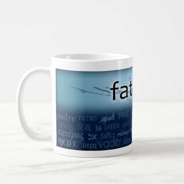 "Far - språk Kaffemugg (Vänster)