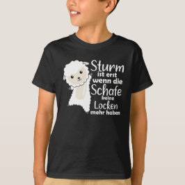 Får Storm Norra Tysklanda Nordsjön Kusten T Shirt