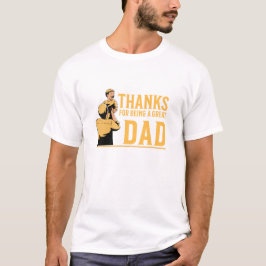 Far, tack för att du är en underbar pappa t shirt