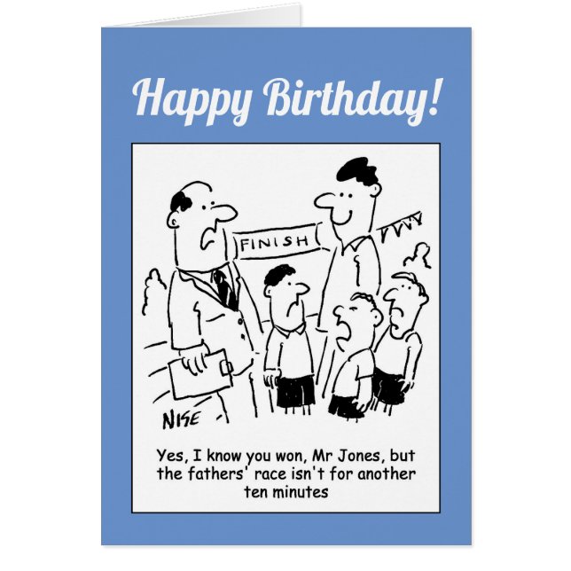 Far Tävling Hälsningskort (Framsidan)