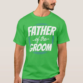 Far till Brudgummen Party Svärmannen Bröllop retro T Shirt