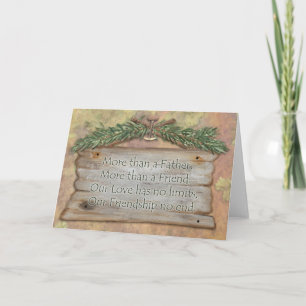 Far Vänskap - gratulationskort Kort