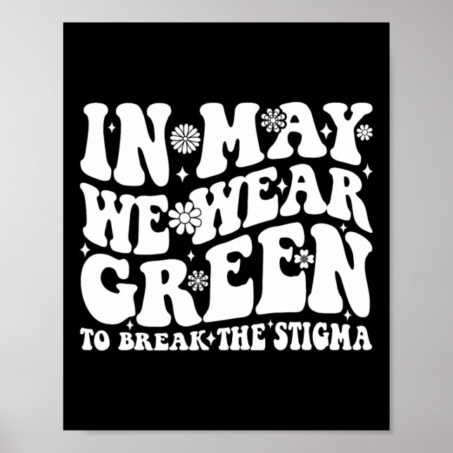 Får vi Bära Grönten att bryta Stigma Groovy? Poster (Framsidan)